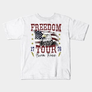 Freedom Tour Design Kids T-Shirt